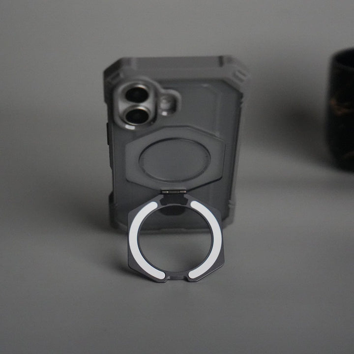 FRATO iPhone 17 Series iPhone 17 – Rugged Armor MagSafe Case with Metal Kickstand