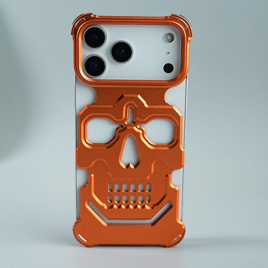 FRATO iPhone 17 Series iPhone 17 Series Aluminium Skull Frame Protective Case Cover
