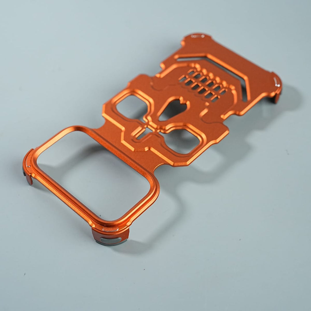 FRATO iPhone 17 Series iPhone 17 Series Aluminium Skull Frame Protective Case Cover