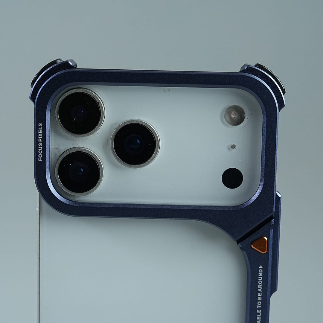 FRATO iPhone 17 Series iPhone 17 Series Aluminum Alloy Metal Bumper Frame with Foldable Stand