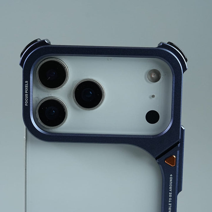 FRATO iPhone 17 Series iPhone 17 Series Aluminum Alloy Metal Bumper Frame with Foldable Stand