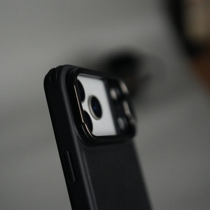 FRATO iPhone 17 Series iPhone 17 Series Camera Protector Case | Sliding Metal Lens Cover | Shockproof Back Cover with Built-In Kickstand