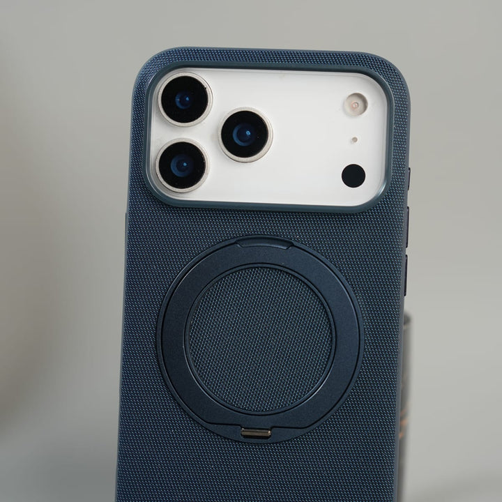 FRATO iPhone 17 Series iPhone 17 Series Dotted Rotating Metal Stand Case