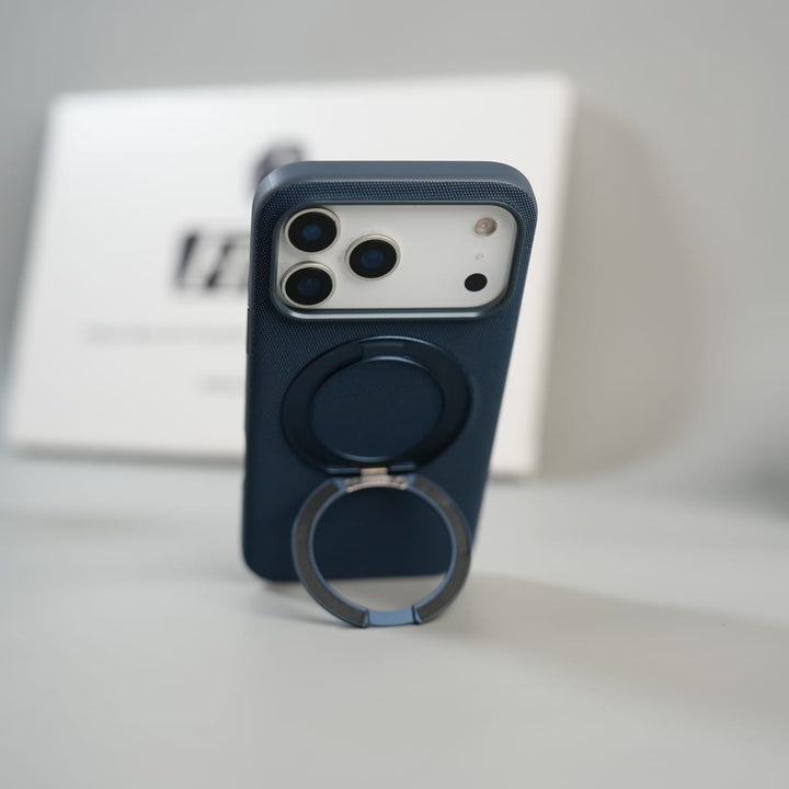 FRATO iPhone 17 Series iPhone 17 Series Dotted Rotating Metal Stand Case