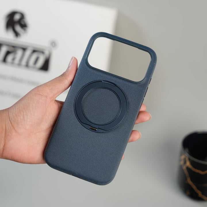 FRATO iPhone 17 Series iPhone 17 Series Dotted Rotating Metal Stand Case