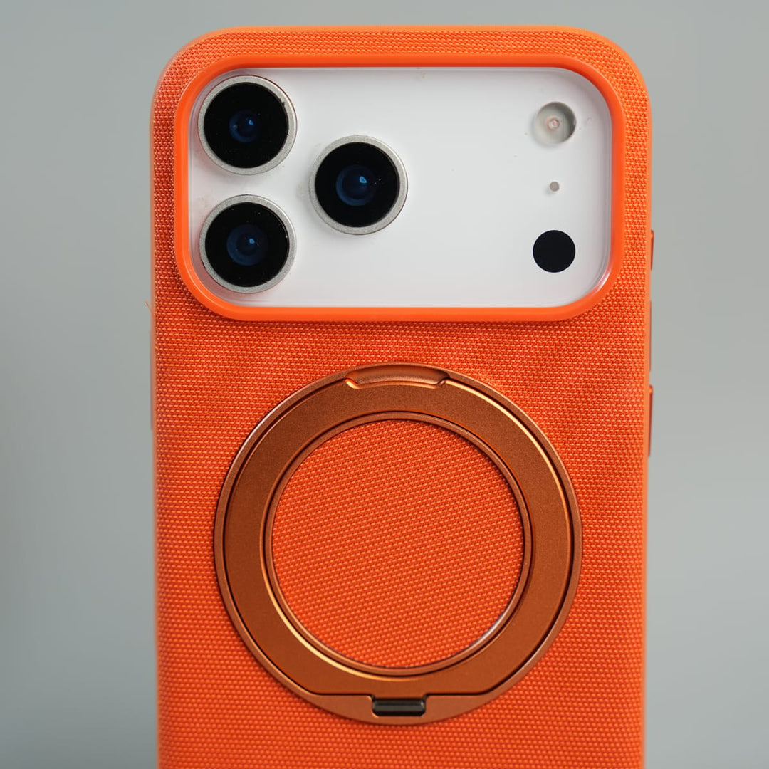 FRATO iPhone 17 Series iPhone 17 Series Dotted Rotating Metal Stand Case