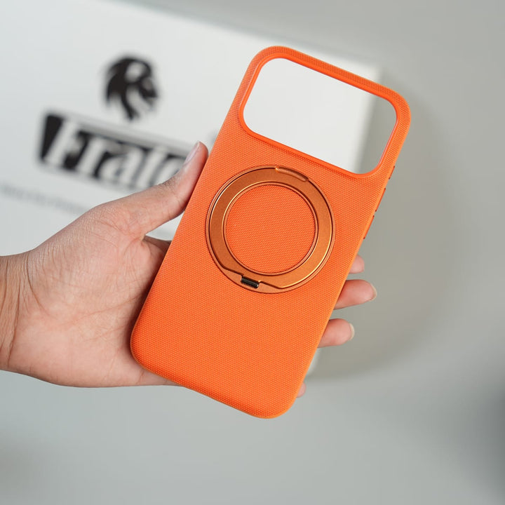 FRATO iPhone 17 Series iPhone 17 Series Dotted Rotating Metal Stand Case