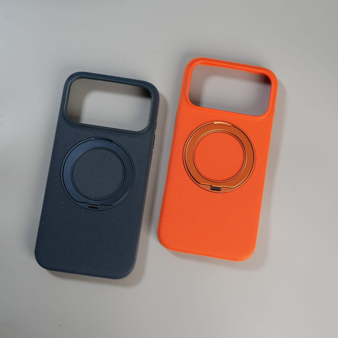 FRATO iPhone 17 Series iPhone 17 Series Dotted Rotating Metal Stand Case