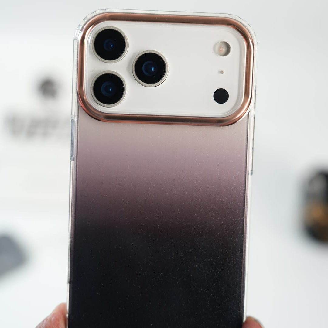 FRATO iPhone 17 Series iPhone 17 Series Dual Shade Aluminum Frame Case | Metal Camera Guard Protective Cover