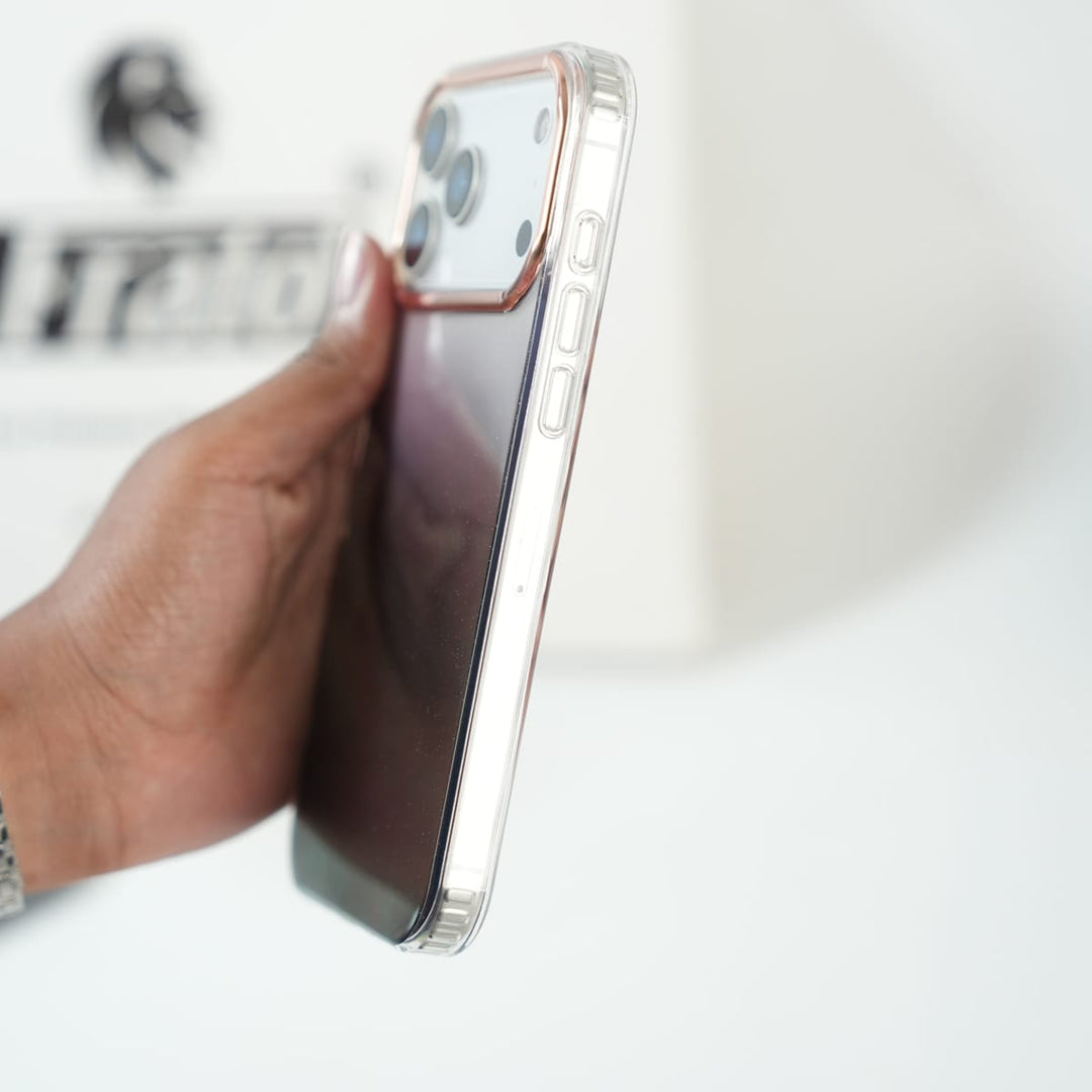 FRATO iPhone 17 Series iPhone 17 Series Dual Shade Aluminum Frame Case | Metal Camera Guard Protective Cover