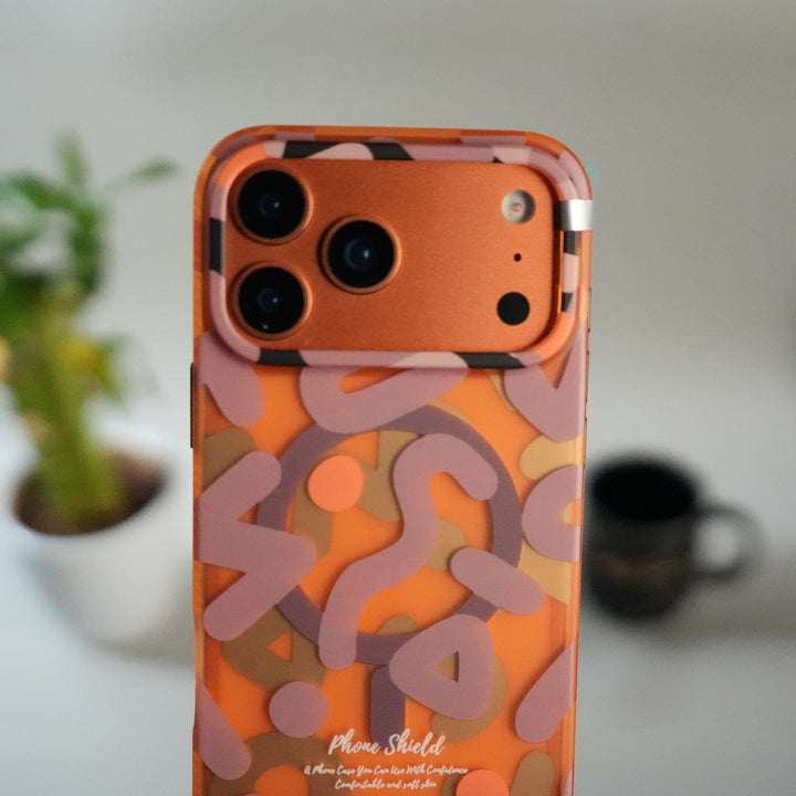 FRATO iPhone 17 Series iPhone 17 Series Geometric Graffiti Shockproof MagSafe Case Cover