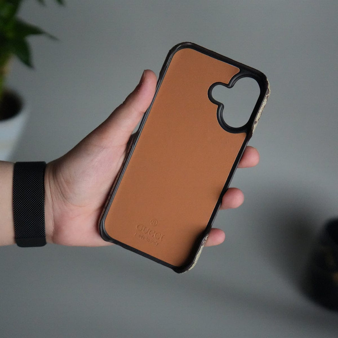 FRATO iPhone 17 Series iPhone 17 Series GG Fashion Green Red Stripe Cover | BEIGE