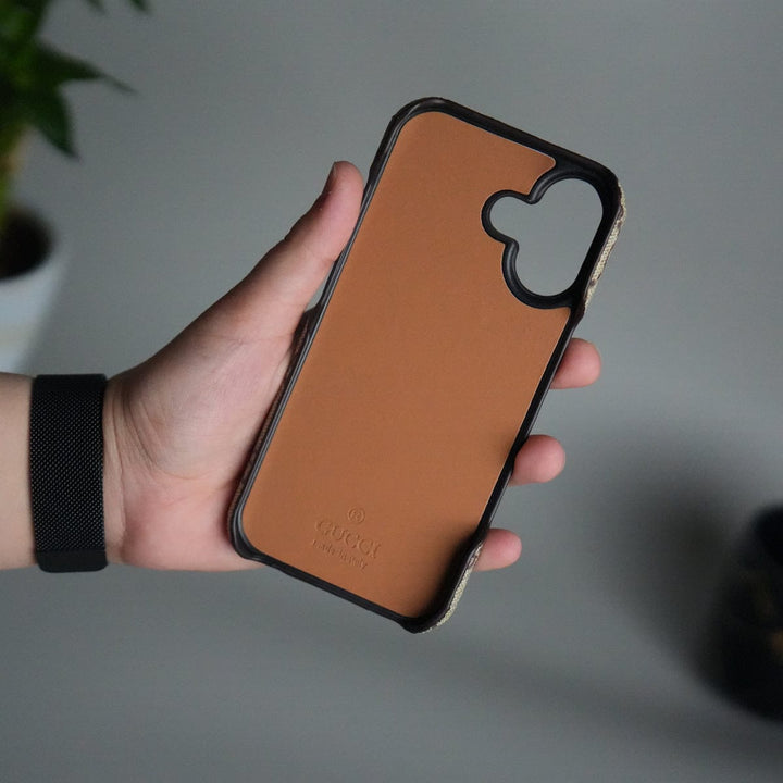 FRATO iPhone 17 Series iPhone 17 Series GG Fashion Green Red Stripe Cover | BEIGE