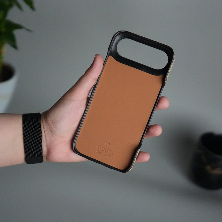 FRATO iPhone 17 Series iPhone 17 Series GG Fashion Green Red Stripe Cover | BEIGE