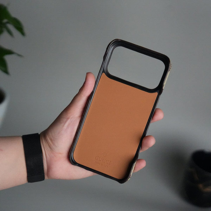 FRATO iPhone 17 Series iPhone 17 Series GG Fashion Green Red Stripe Cover | BEIGE