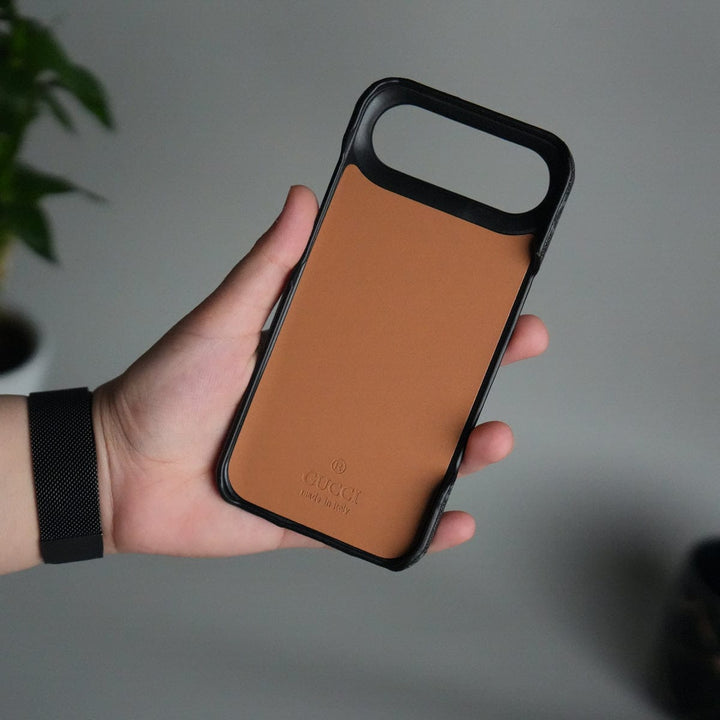 FRATO iPhone 17 Series iPhone 17 Series GG Fashion Green Red Stripe Cover | BLACK