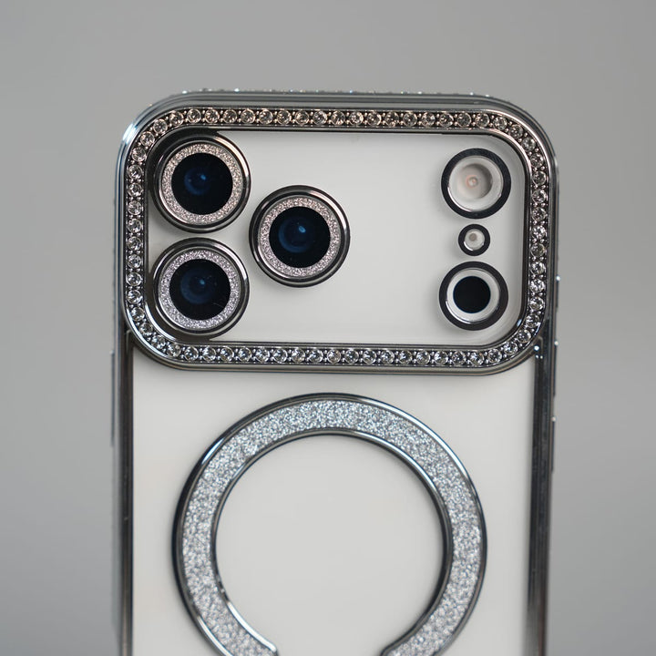 FRATO iPhone 17 Series iPhone 17 Series Luxury Crystal MagSafe Case with Rhinestone Camera Frame
