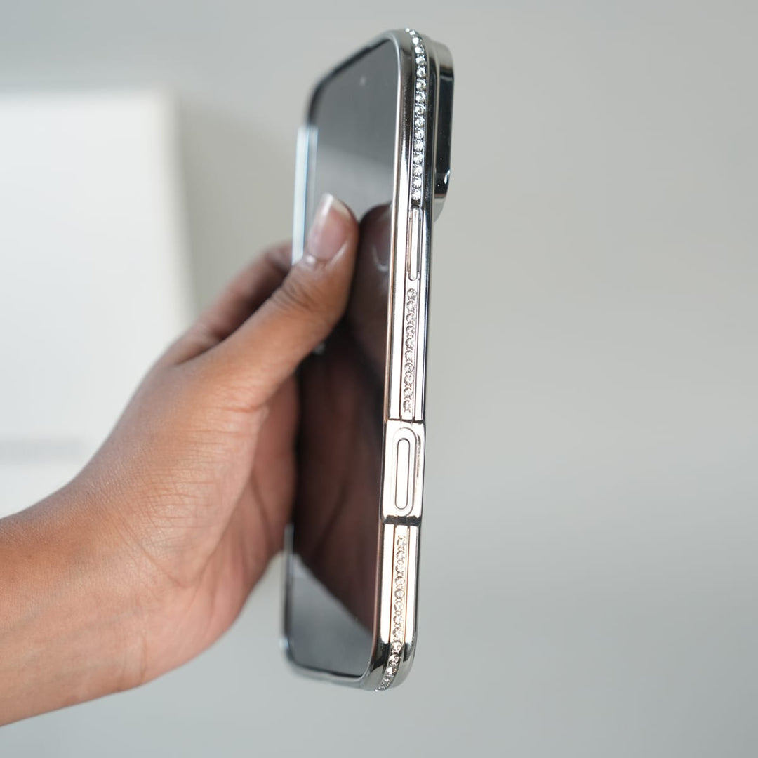 FRATO iPhone 17 Series iPhone 17 Series Luxury Crystal MagSafe Case with Rhinestone Camera Frame
