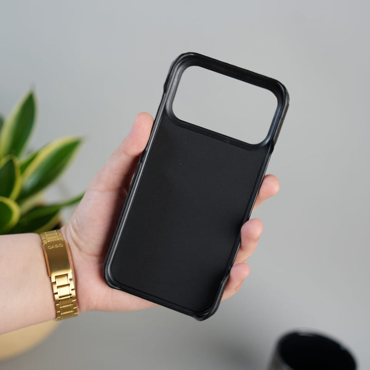 FRATO iPhone 17 Series iPhone 17 Series Luxury Full PU Leather Designer Case Cover | BLACK