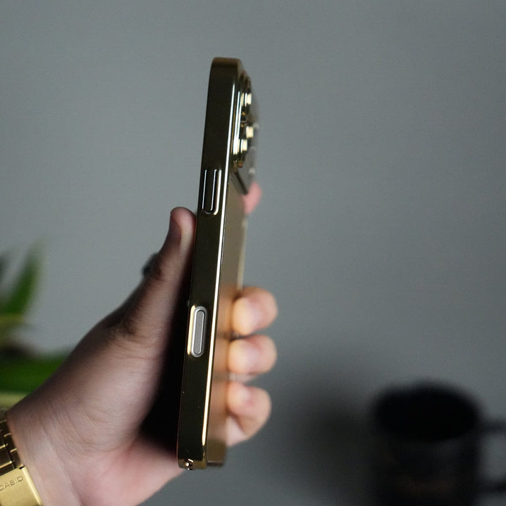 FRATO iPhone 17 Series iPhone 17 Series Luxury Gold Mirror Case | Electroplated Back with Camera Protection Cover