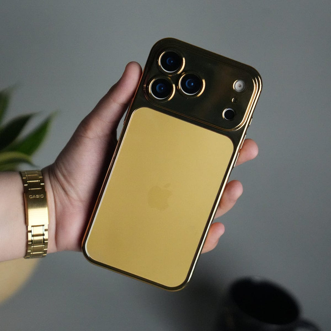 FRATO iPhone 17 Series iPhone 17 Series Luxury Gold Mirror Case | Electroplated Back with Camera Protection Cover