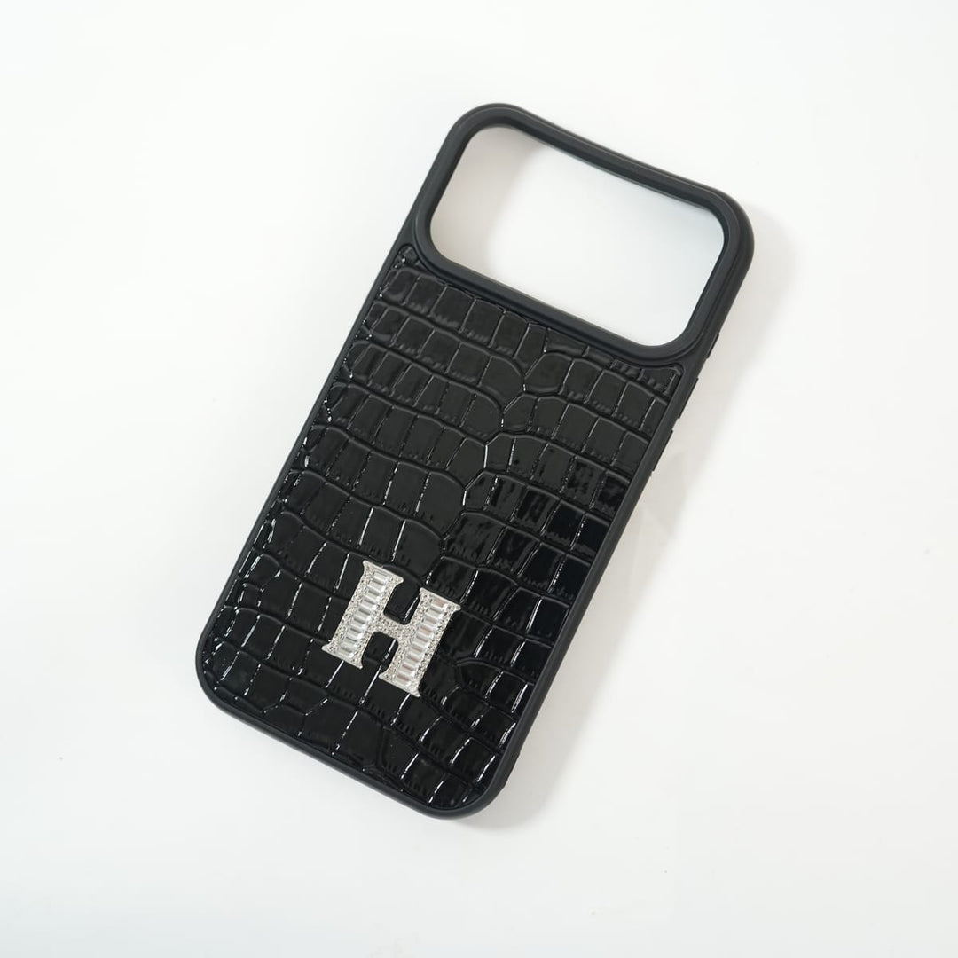 FRATO iPhone 17 Series iPhone 17 Series Luxury H Style Crocodile Texture Case Cover | Premium Glossy Finish