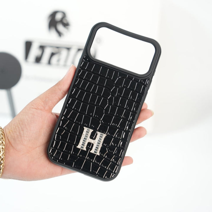 FRATO iPhone 17 Series iPhone 17 Series Luxury H Style Crocodile Texture Case Cover | Premium Glossy Finish
