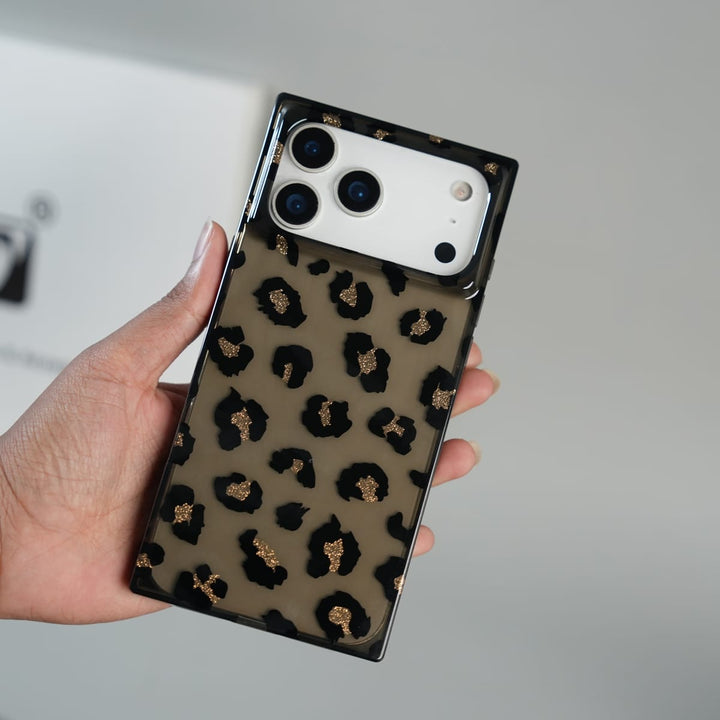 FRATO iPhone 17 Series iPhone 17 Series Luxury Leopard Print Glossy Silicone Case