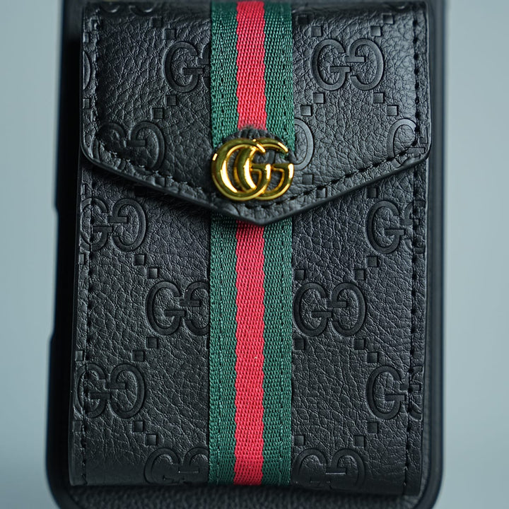FRATO iPhone 17 Series iPhone 17 Series Luxury Monogram Expandable Card Wallet Case with Detachable Strap