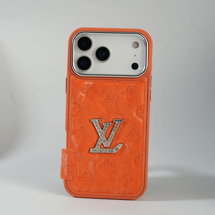 FRATO iPhone 17 Series iPhone 17 Series Luxury Velvet Feel Monogram Case | Premium Designer Protective Cover