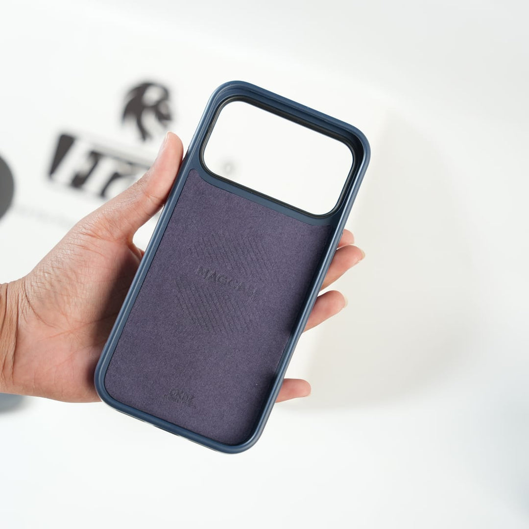 FRATO iPhone 17 Series iPhone 17 Series MagSafe PU Leather Ring Stand Case | 360° Rotating Metal Kickstand