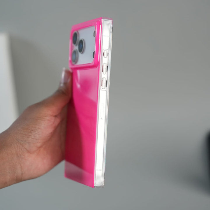 FRATO iPhone 17 Series iPhone 17 Series Neon Series Square Bumper Glossy Cover