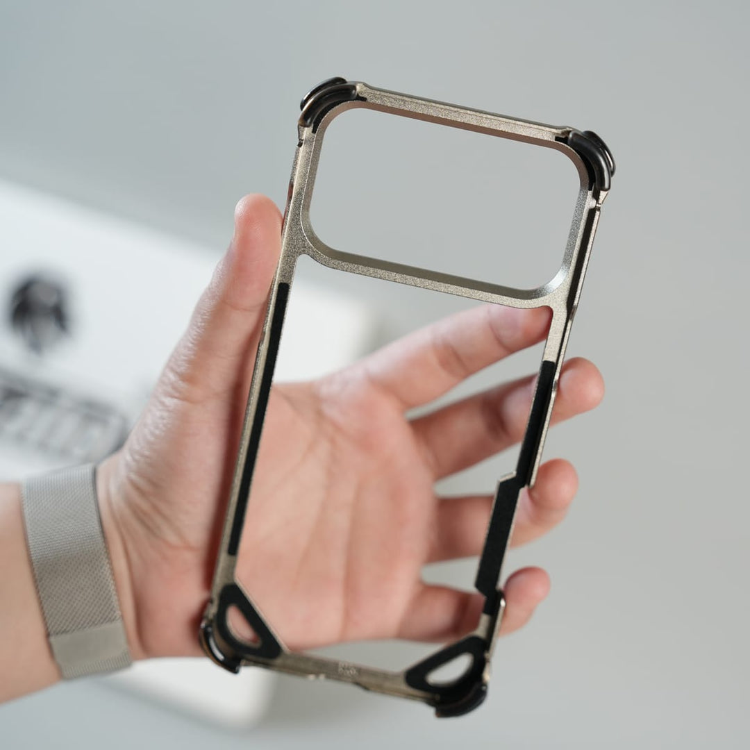 FRATO iPhone 17 Series iPhone 17 Series Premium Aluminum Alloy Metal Frame Case