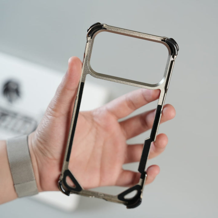 FRATO iPhone 17 Series iPhone 17 Series Premium Aluminum Alloy Metal Frame Case