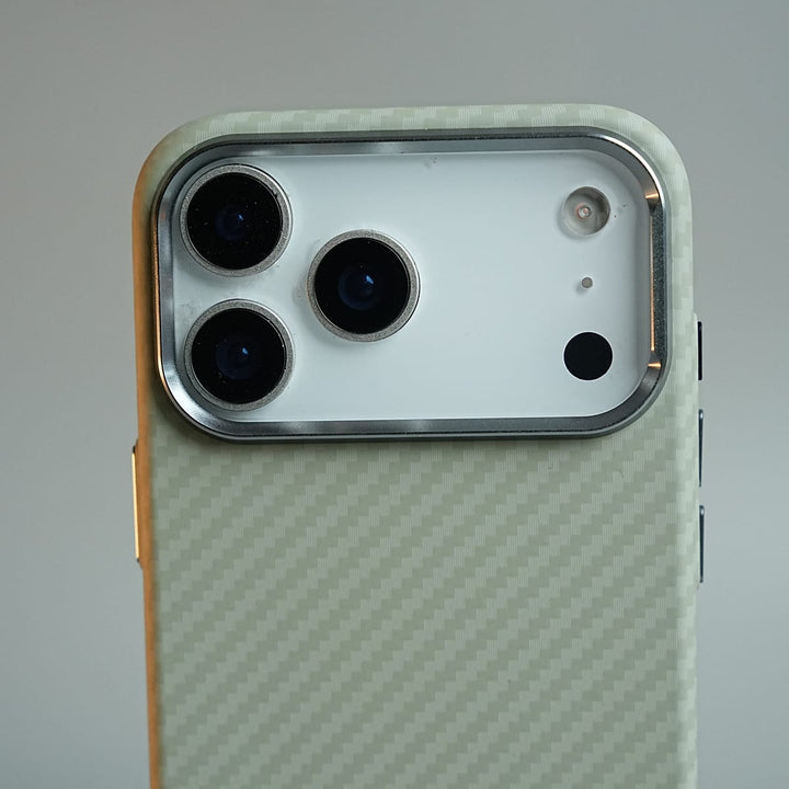 FRATO iPhone 17 Series iPhone 17 Series Premium Carbon Fiber Texture MagSafe Case with Metal Camera Frame