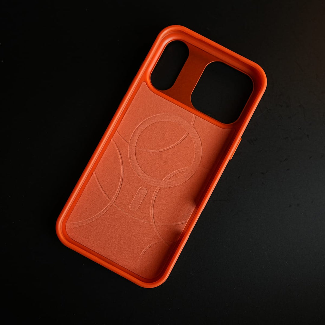 FRATO iPhone 17 Series iPhone 17 Series Premium Croc Texture PU Leather MagSafe Case with Metal Camera Frame