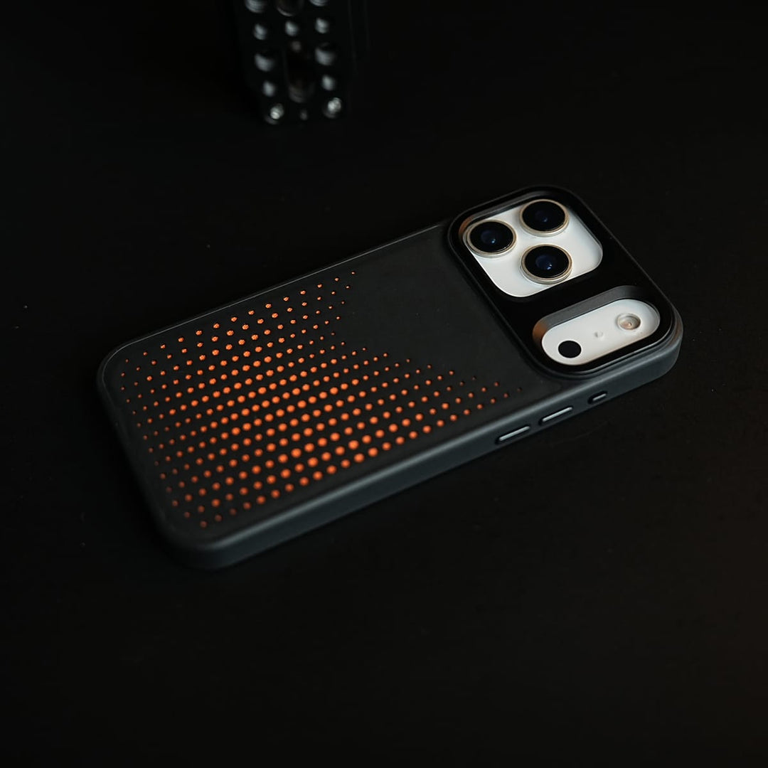 FRATO iPhone 17 Series iPhone 17 Series Premium Dot Design PU Leather MagSafe Case with Metal Camera Frame
