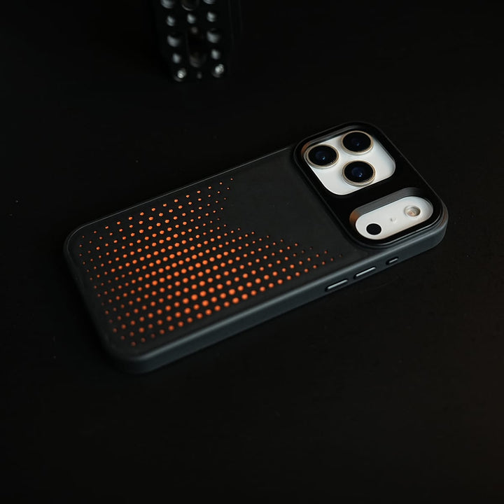FRATO iPhone 17 Series iPhone 17 Series Premium Dot Design PU Leather MagSafe Case with Metal Camera Frame