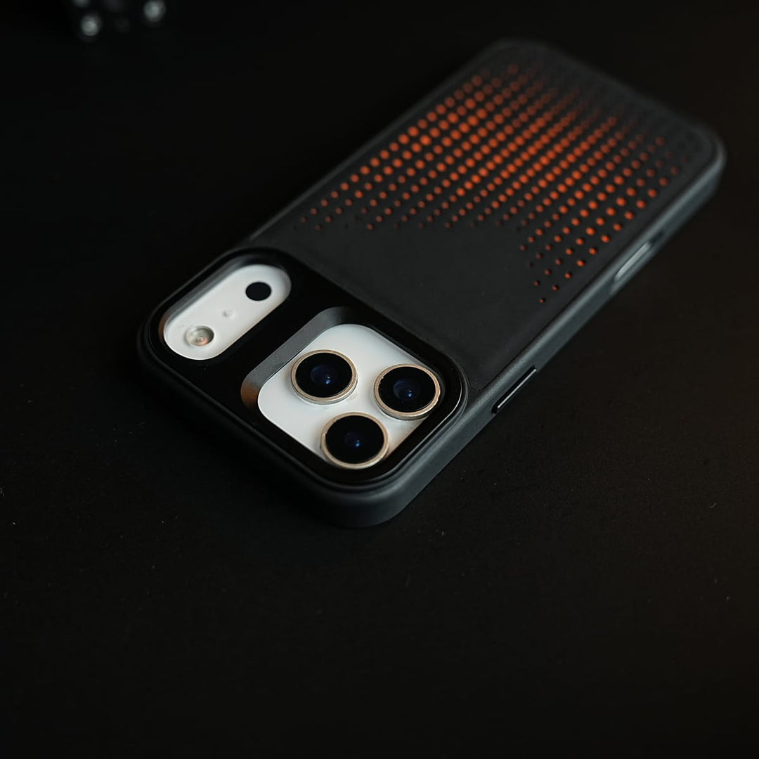 FRATO iPhone 17 Series iPhone 17 Series Premium Dot Design PU Leather MagSafe Case with Metal Camera Frame