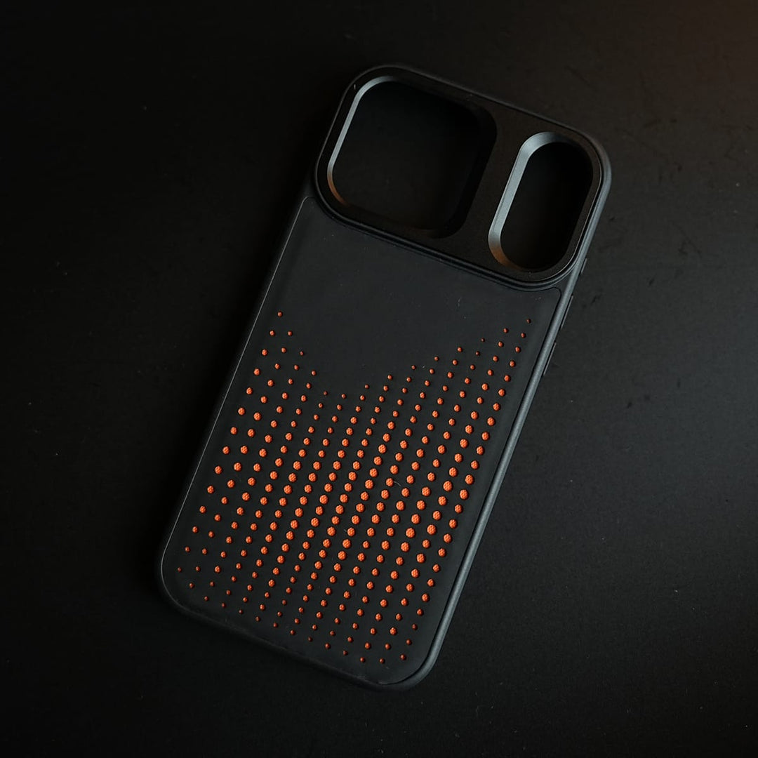 FRATO iPhone 17 Series iPhone 17 Series Premium Dot Design PU Leather MagSafe Case with Metal Camera Frame