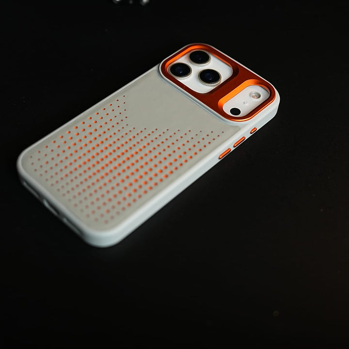 FRATO iPhone 17 Series iPhone 17 Series Premium Dot Design PU Leather MagSafe Case with Metal Camera Frame