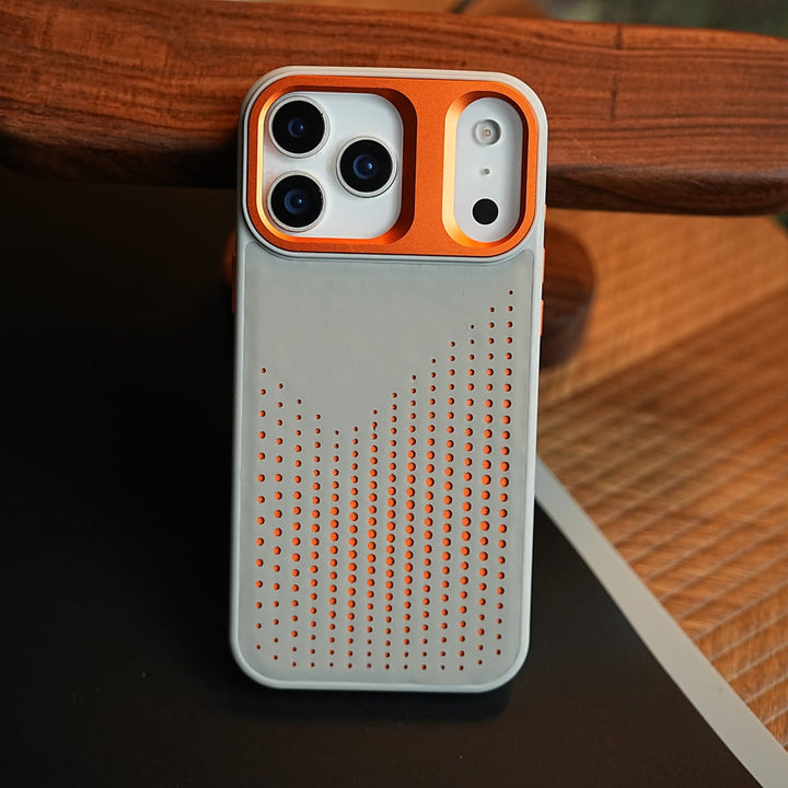 FRATO iPhone 17 Series iPhone 17 Series Premium Dot Design PU Leather MagSafe Case with Metal Camera Frame