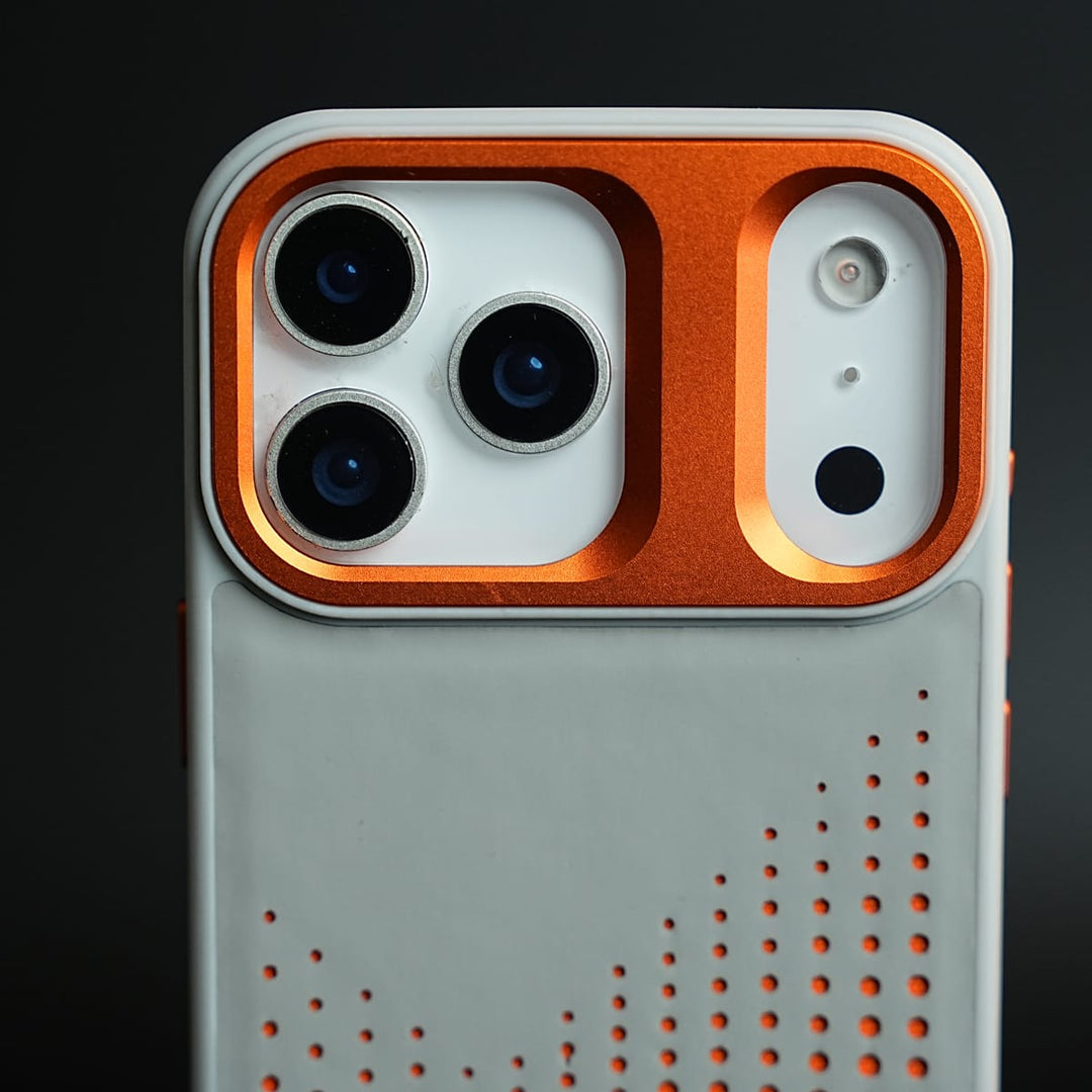 FRATO iPhone 17 Series iPhone 17 Series Premium Dot Design PU Leather MagSafe Case with Metal Camera Frame
