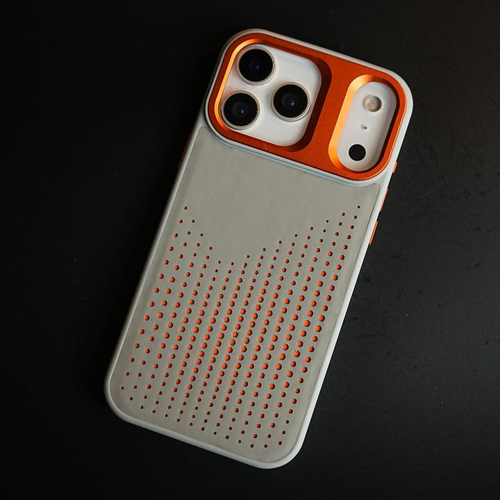 FRATO iPhone 17 Series iPhone 17 Series Premium Dot Design PU Leather MagSafe Case with Metal Camera Frame