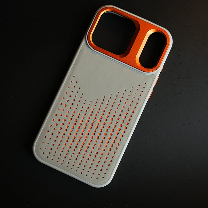FRATO iPhone 17 Series iPhone 17 Series Premium Dot Design PU Leather MagSafe Case with Metal Camera Frame