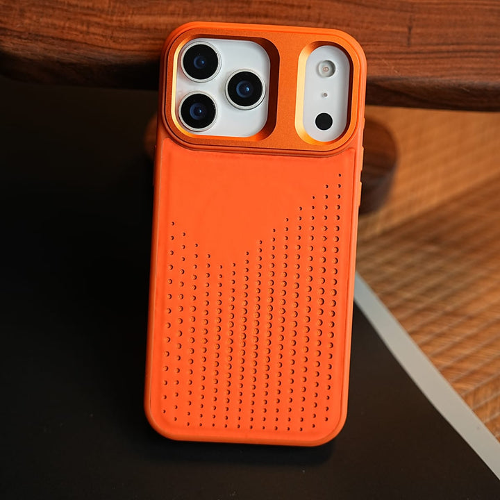 FRATO iPhone 17 Series iPhone 17 Series Premium Dot Design PU Leather MagSafe Case with Metal Camera Frame