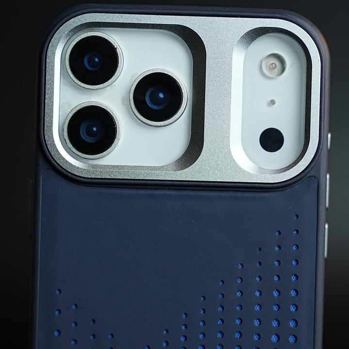 FRATO iPhone 17 Series iPhone 17 Series Premium Dot Design PU Leather MagSafe Case with Metal Camera Frame