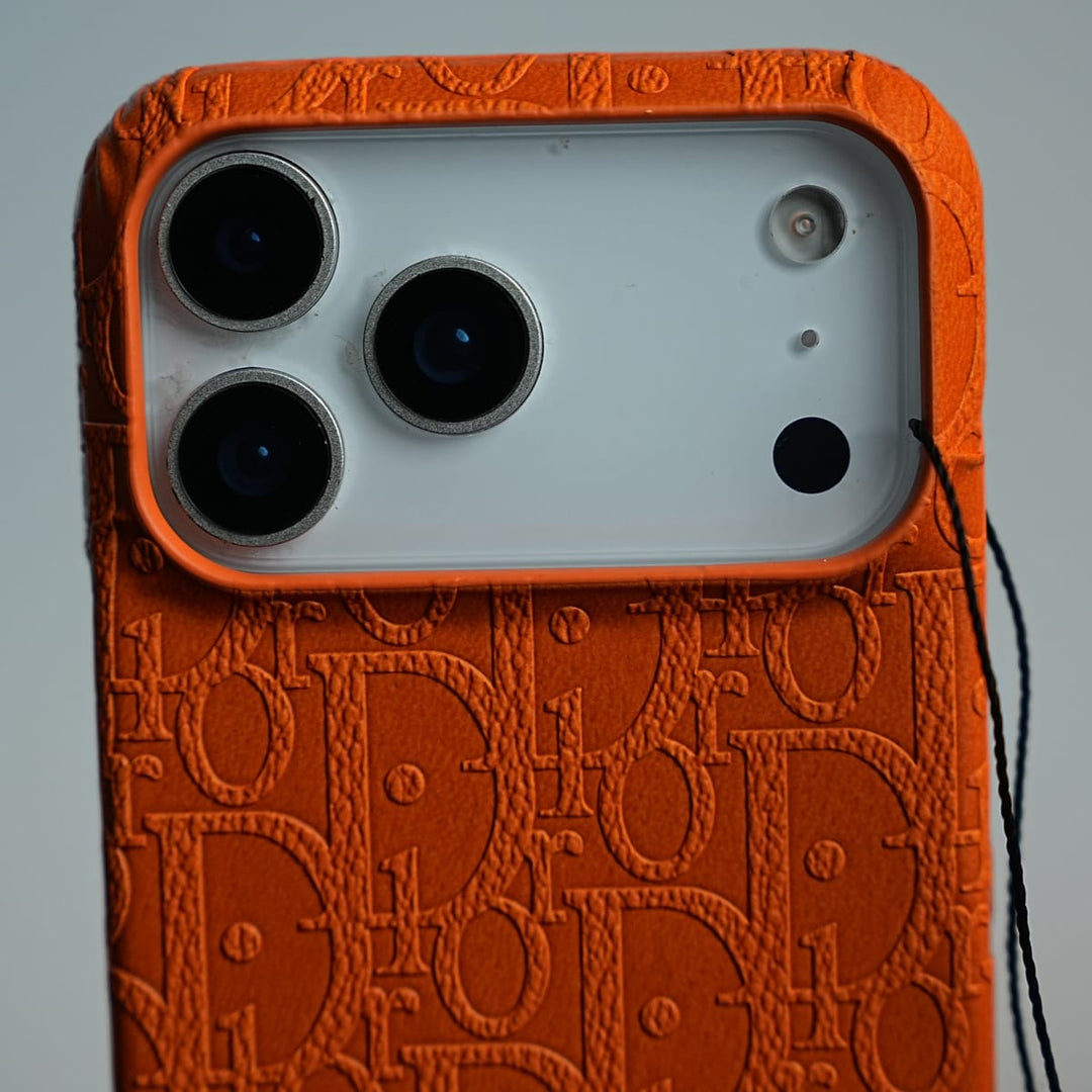 FRATO iPhone 17 Series iPhone 17 Series Premium Embossed PU Leather Designer Pattern Slim Protective Case
