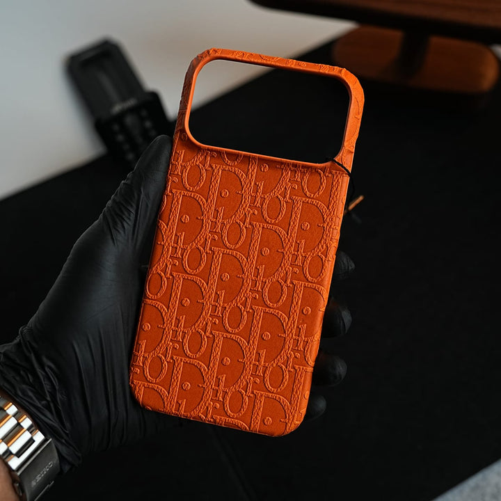 FRATO iPhone 17 Series iPhone 17 Series Premium Embossed PU Leather Designer Pattern Slim Protective Case