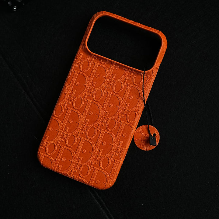 FRATO iPhone 17 Series iPhone 17 Series Premium Embossed PU Leather Designer Pattern Slim Protective Case